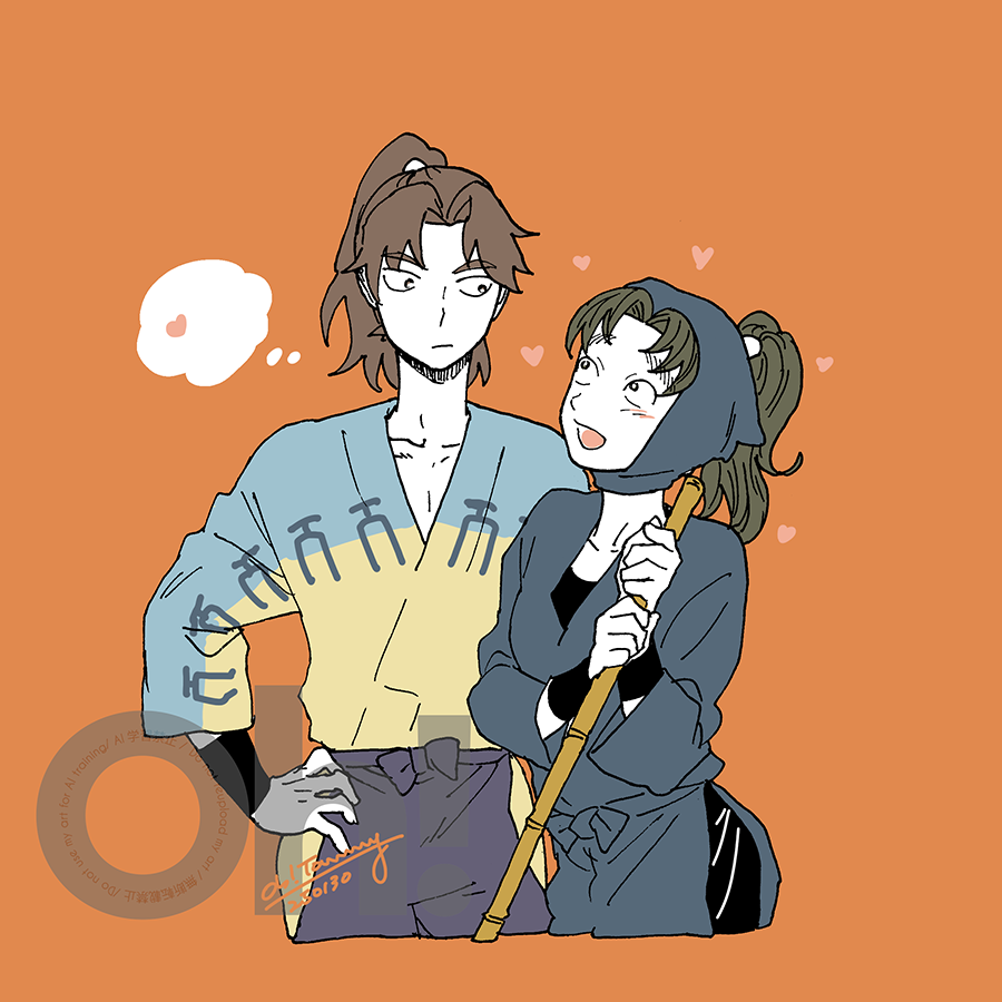利こま「利こま らくがき 」|おおとみのイラスト
