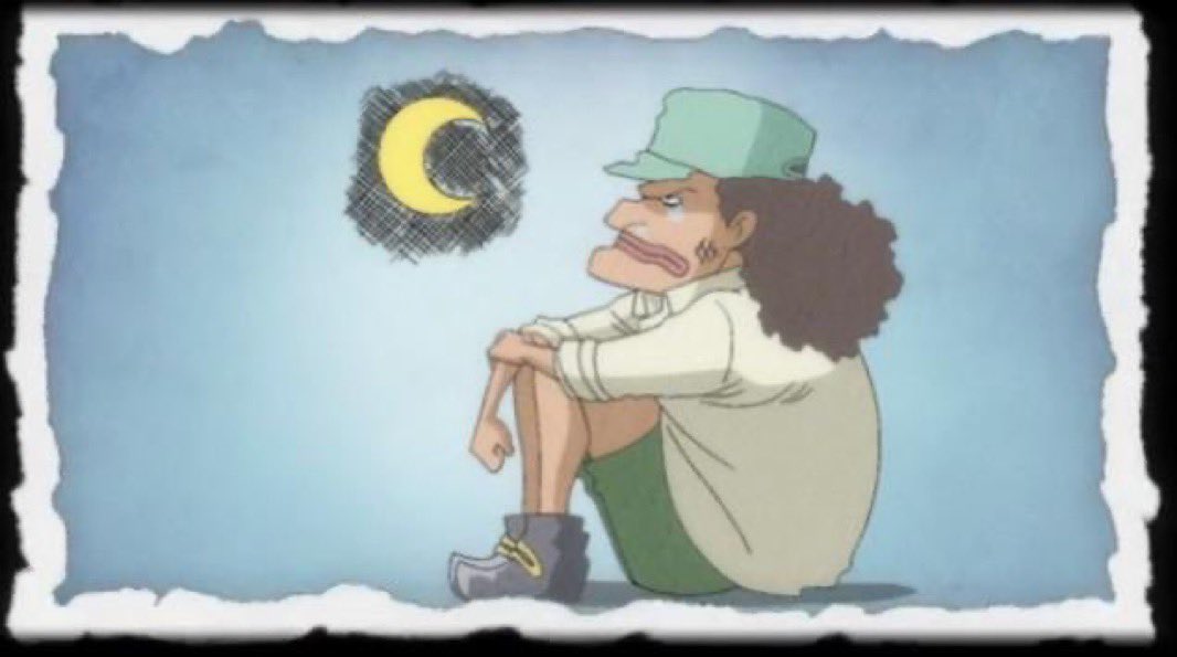 #ONEPIECE1138 

Is Marshall D. Teach from “ half moon people “ ?? 🤔