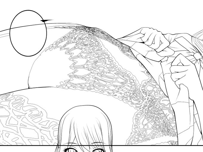 先ほど下着が背景といった者です。訂正します。
黒いレースはまだ楽な方でした。 