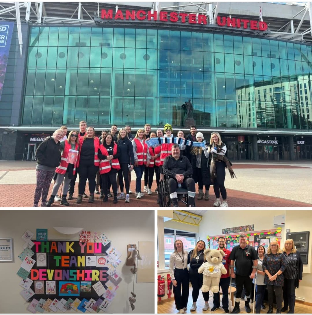 Stockport NHS Charity (@snhscharity) on Twitter photo What a pleasure it was to meet Mike & team from <a href="/lifeleisureUK/">Life Leisure</a> who visited our Devonshire Unit, part of <a href="/StockportNHS/">Stockport NHS FT</a> to donate £2000.
The fantastic donation was raised by a 15 mile walk undertaken to give thanks for two months of care that Mike received ♥️ What a pleasure it was to meet Mike & team from <a href="/lifeleisureUK/">Life Leisure</a> who visited our Devonshire Unit, part of <a href="/StockportNHS/">Stockport NHS FT</a> to donate £2000.
The fantastic donation was raised by a 15 mile walk undertaken to give thanks for two months of care that Mike received ♥️