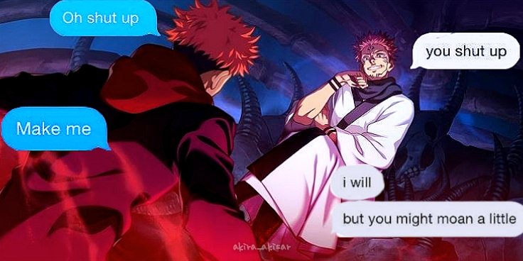 akira_akisar's tweet photo. Incorrect #JujutsuKaisen #宿虎 #Jjktext #Sukuna #Yuji
▪ https://t.co/zfkZi1rQAj