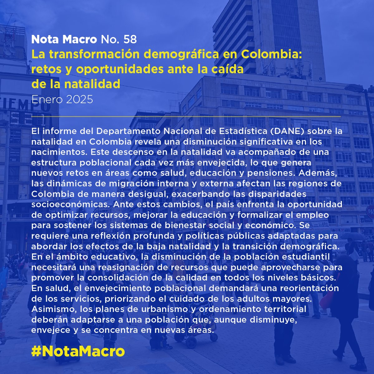 Economía Uniandes (@economiauandes) on Twitter photo Nueva #NotaMacro 📢La transformación demográfica en #Colombia: retos y oportunidades ante la caída de la #natalidad 🚼 📝 Autores: Andrés Álvarez - <a href="/aalvarezgallo/">Andrés Álvarez</a>, Gabriela Mejia - <a href="/_gabrielamejia_/">Gabriela Mejia</a>  y Hernando Zuleta - <a href="/h_zuleta/">H_Zuleta</a> 
📥 ¡Descargue la Nota! 👉 bit.ly/40Bons8 Nueva #NotaMacro 📢La transformación demográfica en #Colombia: retos y oportunidades ante la caída de la #natalidad 🚼 📝 Autores: Andrés Álvarez - <a href="/aalvarezgallo/">Andrés Álvarez</a>, Gabriela Mejia - <a href="/_gabrielamejia_/">Gabriela Mejia</a>  y Hernando Zuleta - <a href="/h_zuleta/">H_Zuleta</a> 
📥 ¡Descargue la Nota! 👉 bit.ly/40Bons8