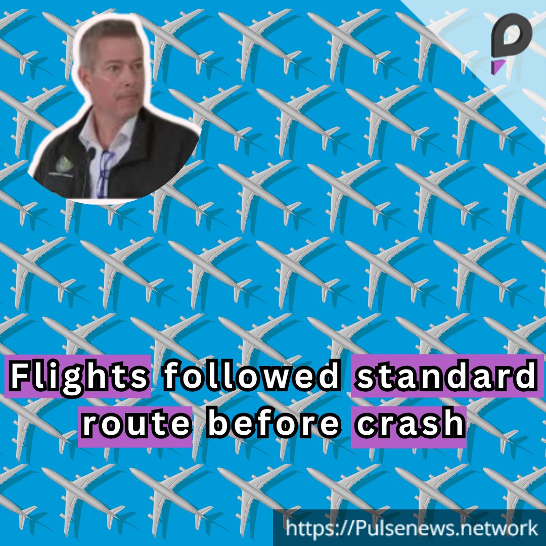 PulseNewsNW's tweet image. Tragic mid-air collision! 💥✈️ Both flights were on a standard route before the crash, says official. What happened? #AviationSafety #FlightPattern #BreakingNews #AirTrafficControl #AviationAccident
#FlightSafety
Read More: pulsenews.network/2025/01/flight…