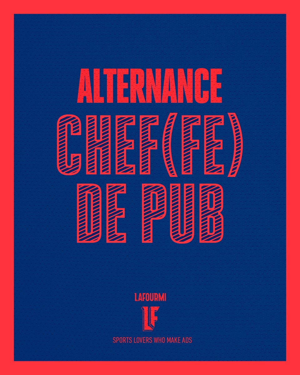 ✅#JOBALERT

On recrute 3 assistant.e.s chef.fe.s de pub en alternance pour rejoindre notre équipe commerciale !

📍Missions : Veiller, accompagner et coordonner

⏳Durée : 6 à 12 mois

📩Intéressé(e) ? Découvrez l'offre juste ici : lafourmi.biz/fr/careers/alt…