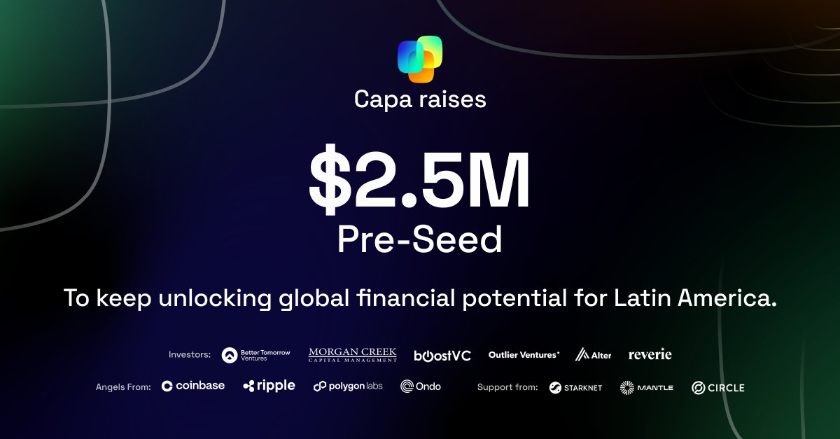 We’ve now closed a total of $2.5M in pre-seed funding!    

With this funding, we’re doubling down on our mission to make crypto in LATAM as seamless, fast, and accessible as it should be, expanding crypto adoption across the region, we’re here to unlock Latin America’s global