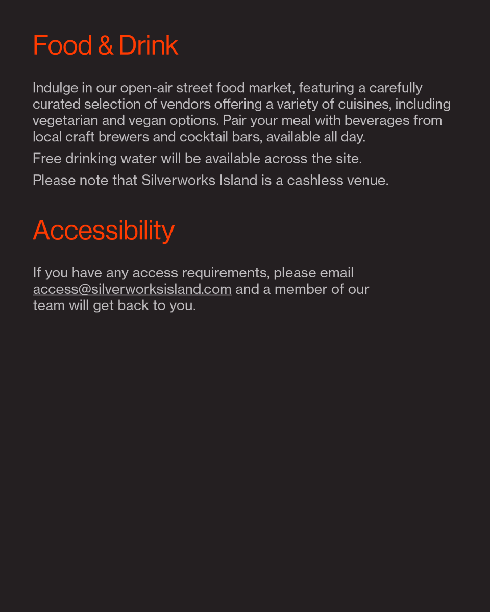 Silverworks pre-sale begins tomorrow 9am. 

Essential info below⬇️

Sign up for first access to tickets 
drop.cobrand.com/d/sonnyfodera/…