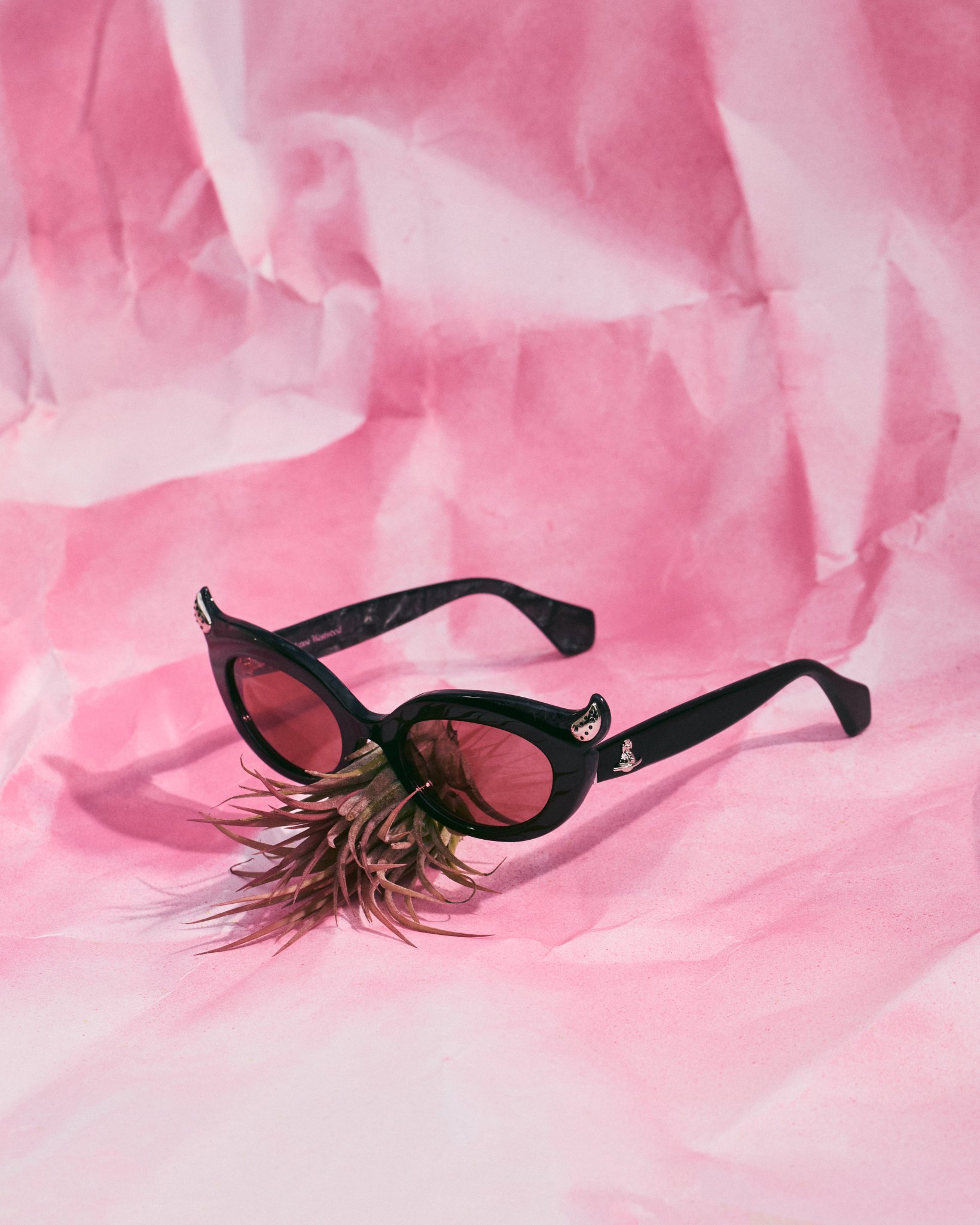 【Vivienne Westwood】クリスタルホーン＆オーブ Sooサングラス VW5099001-AC-ACE-
