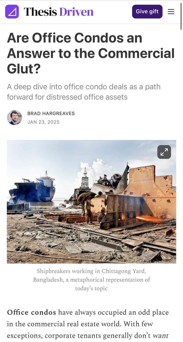 RudderPG's tweet photo. Thank you to @bhargreaves for featuring Rudder Property Group in his latest piece for Thesis Driven where he takes a deep dive into office condos as a solution for distressed NYC office buildings.

Check it out here: https://t.co/ffHOol4rxJ https://t.co/qSRUcYgI5x