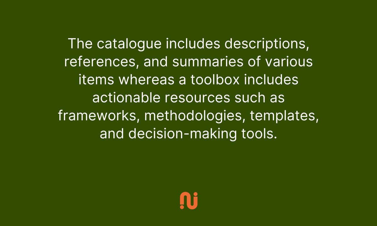 At #GreenInCities, we’re merging #catalogues and #toolboxs for empowering exploration and action for a sustainable urban future. 📚

With this in mind, what is the difference between both concepts?

#UrbanRegeneration #Biodiversity #NonHumans