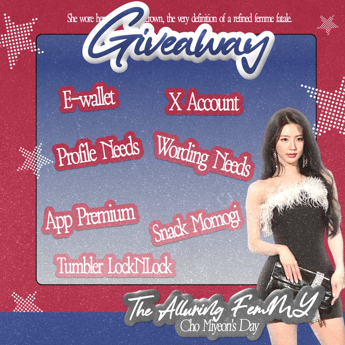ᅠ
Celebrating a birthday is a blessing, and we’re all about spreading good vibes. As a thank you for helping make this project a blast, we’ve got t𝗼𝗇𝙨 𝗼𝗳 𝘩𝖺𝗽𝗽𝗂𝗇𝗲𝙨𝙨 to share with everyone. Read the giveaway rules below—don’t let it slip away!
ᅠ
