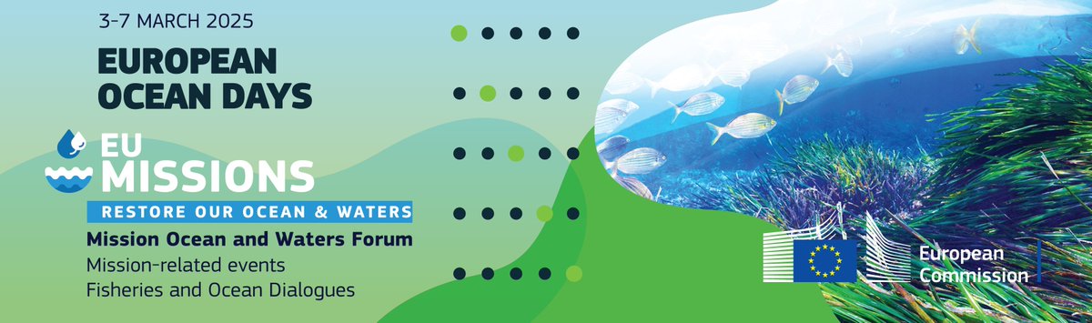OurMissionOcean's tweet photo. Join us at the 3rd annual #MissionOcean and Waters Forum on 4 March 2025 🗓️ in Brussels 🇧🇪! Learn how different projects are contributing to protecting and restoring our ocean and waters 🌊
Register today👉 https://t.co/72gQmxkKSt
@Cinea_EU @EUScienceInnov @EU_MARE @EU_ENV @EUClimateAction @HorizonEU @HorizonMagEU @eli_balzi @BlueMissionAA @BlueMissionMed @MissionBanos