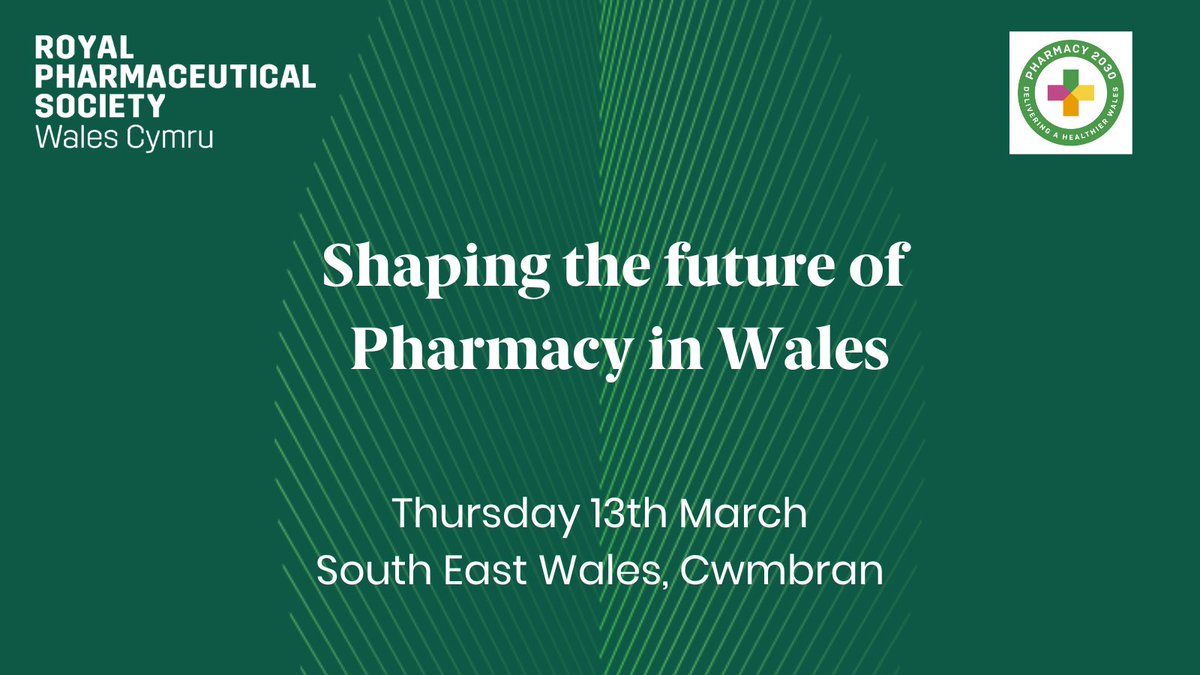 Pharmacy: Delivering a Healthier Wales tweet media