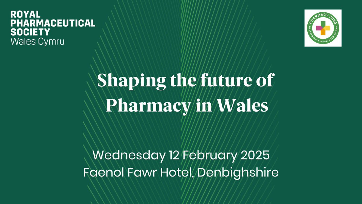 Pharmacy: Delivering a Healthier Wales tweet media