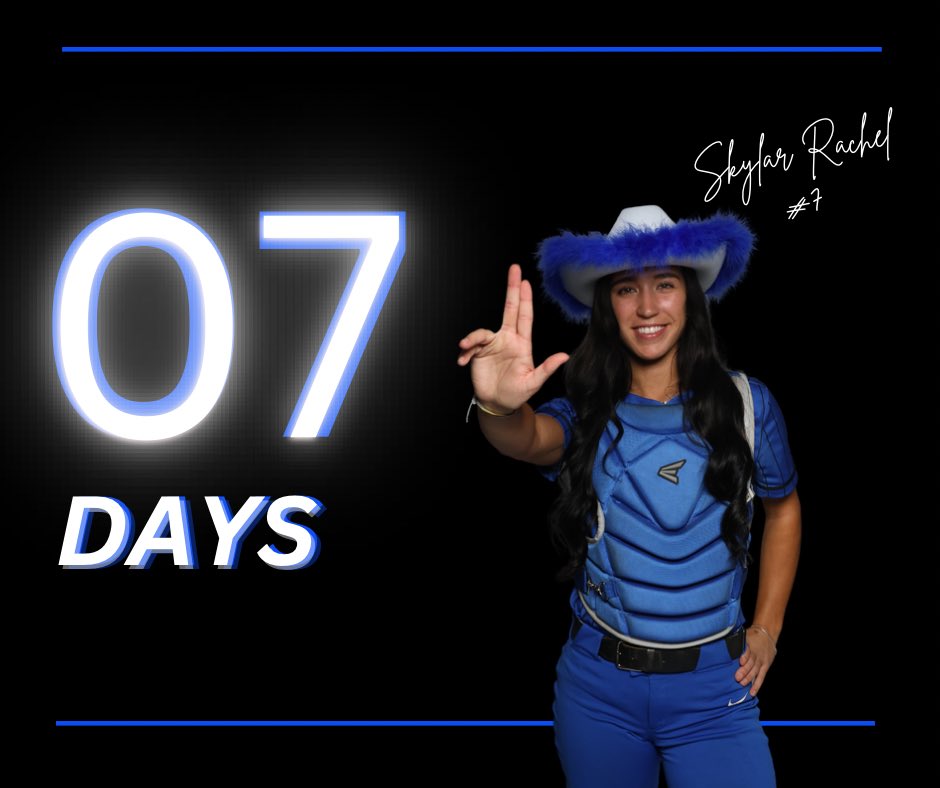 jalc_softball's tweet photo. 07 DAYS ‘TIL GAMEDAY!!

#GVG #GAMETIME https://t.co/OMYpQRLJpW