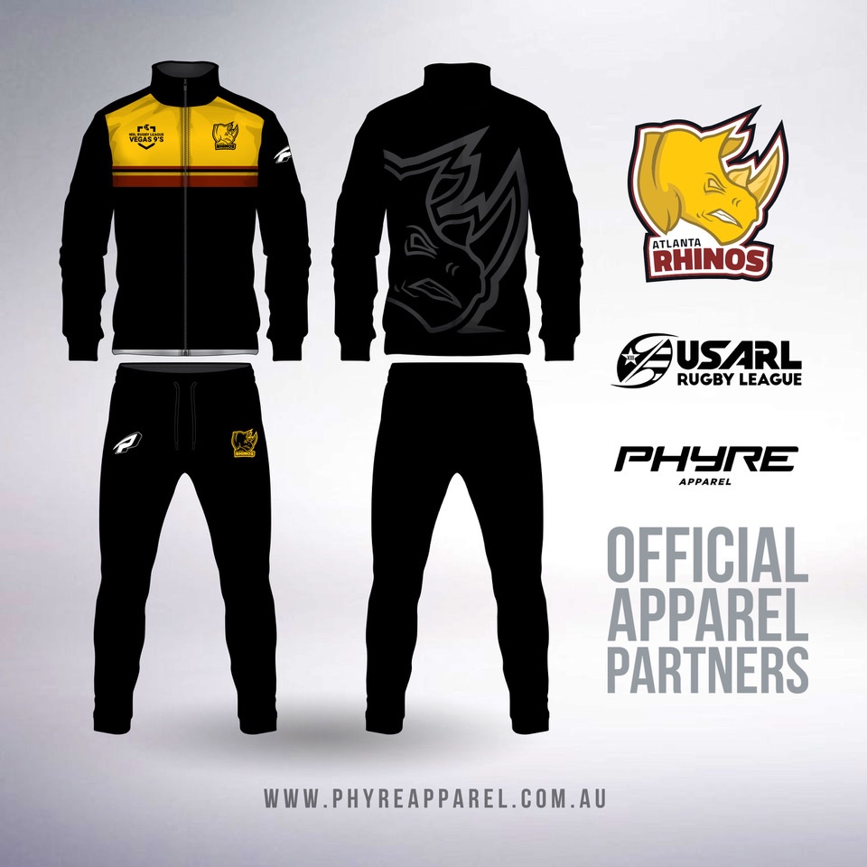 We are excited to announce our partnership with Phyre Apparel as our official kit supplier for the next two years! We’ll be repping our brand-new kits in style at the Vegas 9s. #PhyreApparel #Vegas9s #HornsUp 🦏