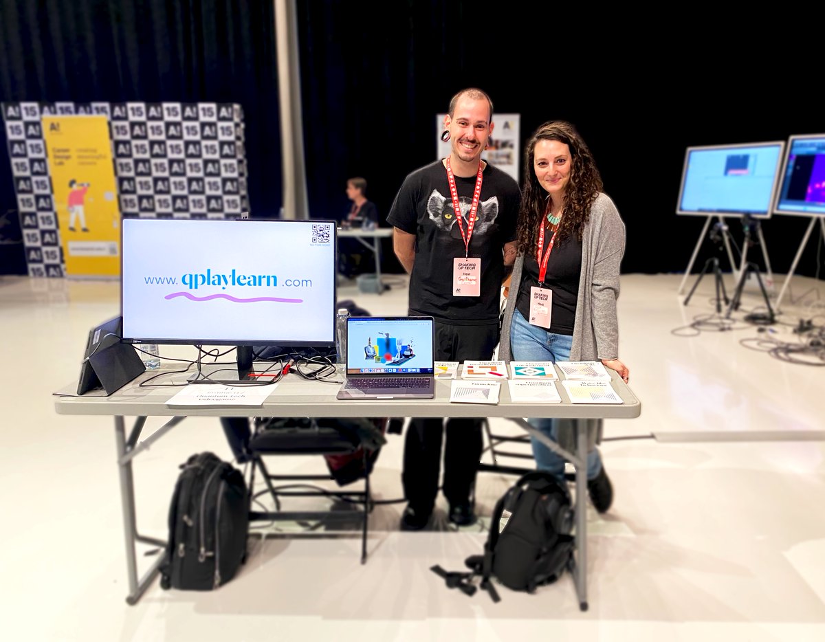 Shaking Up Tech returned to <a href="/AaltoUniversity/">Aalto University</a> last week! 🎉 and we couldn’t miss it! We had a great time with the students, who had the chance to explore all of our digital resources, play with our #quantum  video games, and get to know more about the <a href="/QTindu/">QTindu</a>  project! 💗