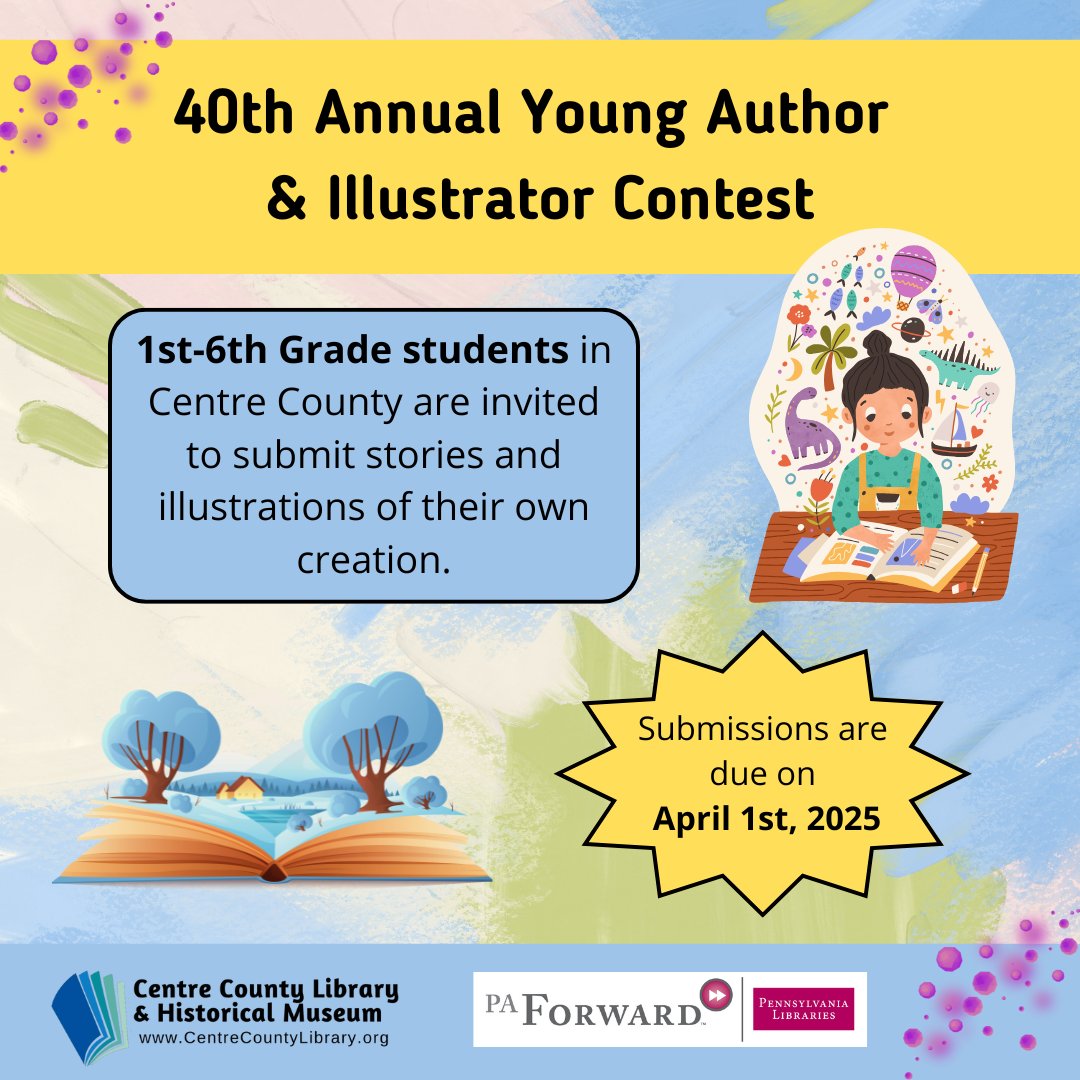 Centre County Library tweet media