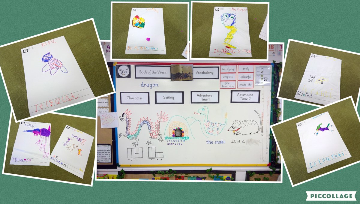 michael_primary's tweet image. Drawing Club this week, has attracted lots of visitors!     Mr. Proctor came to watch and was bowled over by the children's enthusiasm, use of vocabulary, writing and wonderful drawings! @STOC_CAT #EYFSWRITING