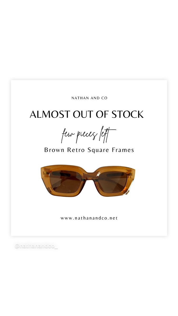 Nathanandco_'s tweet photo. We’re new on Twitter!!! Get your frames from us 😎😎😎😎❤️ https://t.co/FSZ9vrhQO9