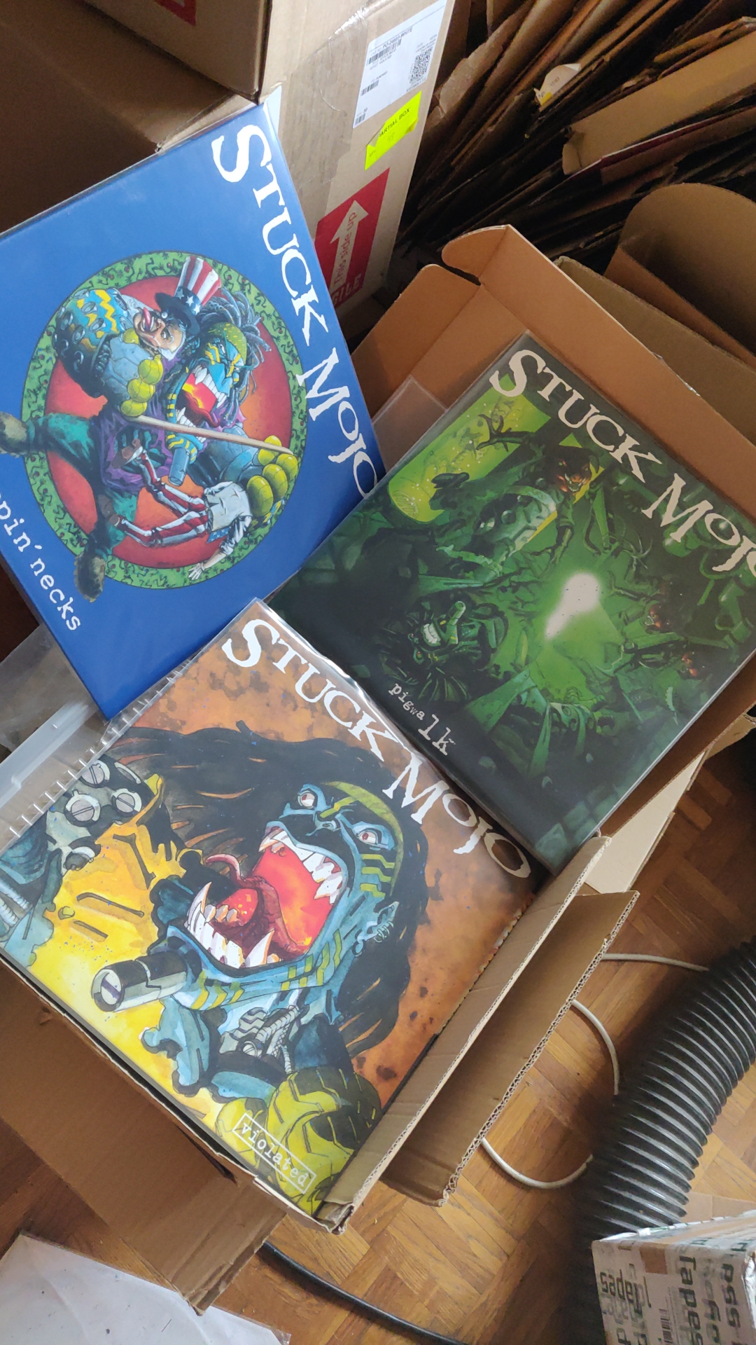 STUCK MOJO/ snappin' necks レコード LP My5qcGVn.jpeg