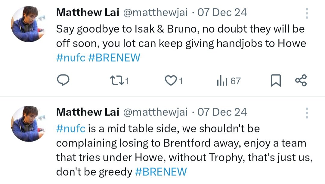 Videozz17's tweet image. Day 5 of the "Howe out Whopper" awards 🏆 and i have to say, this is my favourite so far! @matthewjai you don't hold back, that's for sure! Accusing #NUFC fans of piping off Wor Eddie and calling everyone gambling addicts for sticking with him 😆 recommended read 📚 #HoweOut 🖤🤍