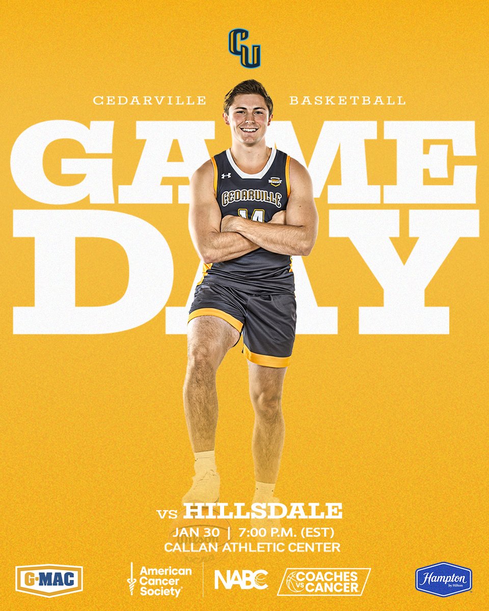 Cedarville Athletics (@cujackets) on Twitter photo Coaches vs Cancer! Support the Jackets and the American Cancer Society at tonight's game against the Chargers
<a href="/AmericanCancer/">American Cancer Society</a> | <a href="/CoachesvsCancer/">Coaches vs. Cancer</a>
📸 <a href="/scotthuckphoto/">Scott Huck</a> Coaches vs Cancer! Support the Jackets and the American Cancer Society at tonight's game against the Chargers
<a href="/AmericanCancer/">American Cancer Society</a> | <a href="/CoachesvsCancer/">Coaches vs. Cancer</a>
📸 <a href="/scotthuckphoto/">Scott Huck</a>