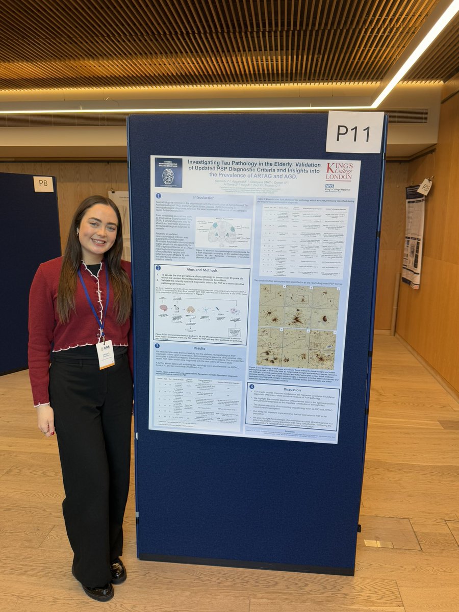 Brilliant study investigating Tau Pathology in the Elderly: Validation of Updated PSP Diagnostic Criteria and Insights into the Prevalence of ARTAG and AGD done by my colleague <a href="/JaimeeK_Neuro/">Jaimee Kennedy</a>  at the <a href="/LNDBrainBank/">London Neurodegenerative Diseases Brain Bank</a>