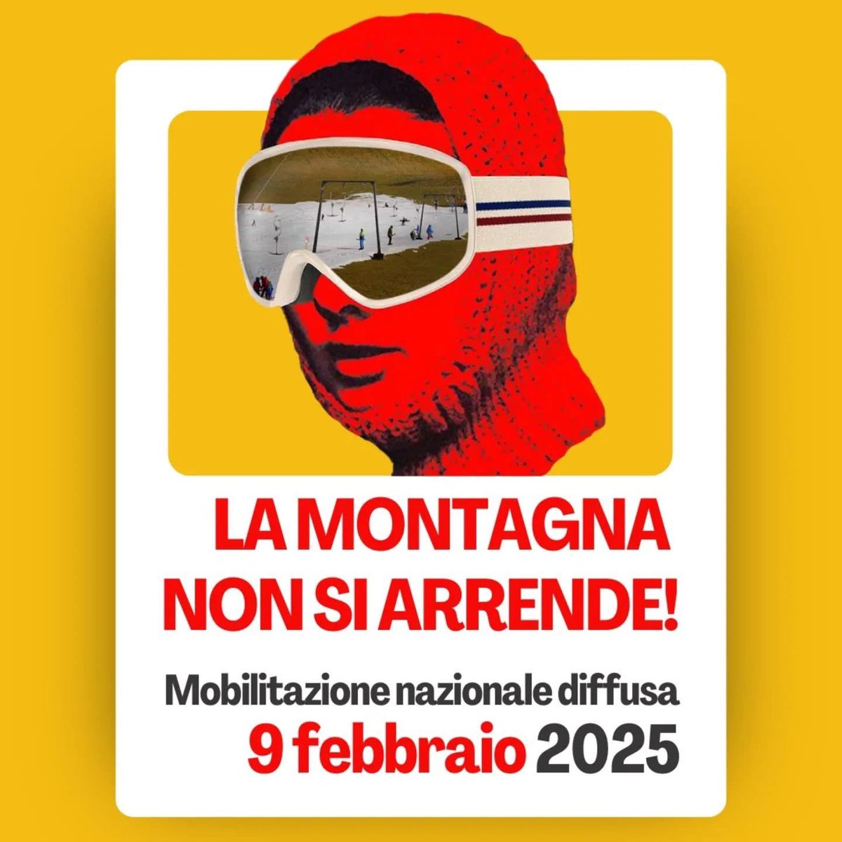 OffTopic_lab's tweet image. Contro nocività, sfruttamento, turistificazione tossica, mono cultura dello sci..difendiamo le #TerreAlte dalle devastazioni delle #Olimpiadi2026 Milano-Cortina e non solo. Sabato 9/2 La Montagna non si arrende-Mobilitazione Nazionale diffusa 👉🏿 cio2026.org/articoli/la-mo…