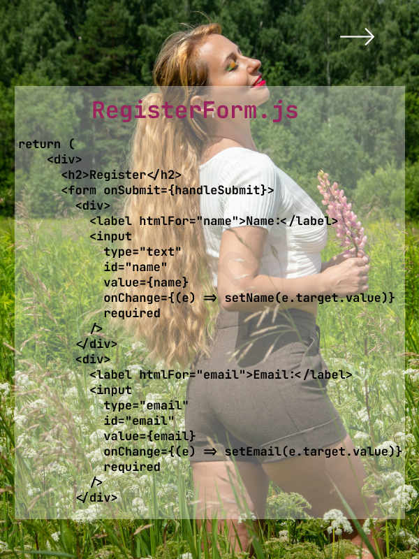 pushpendratips's tweet image. Simple Registration Form🚀
-------------------------------------------- 
#LearnJavaScriptBasics #JavaScriptProgramming
#JavaScriptDataTypeExamples #coding #coder