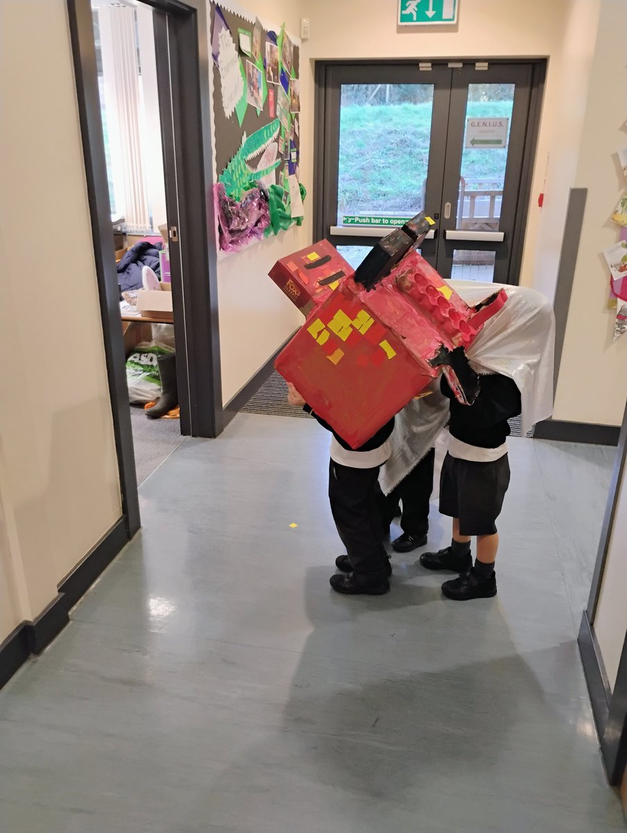 Our Kits and Acorn children have been learning all about Lunar New Year.

They have made their own dragon and have visited all the classrooms in the school.

The loudest dragon roar was saved for the visit to Mr Edwins!