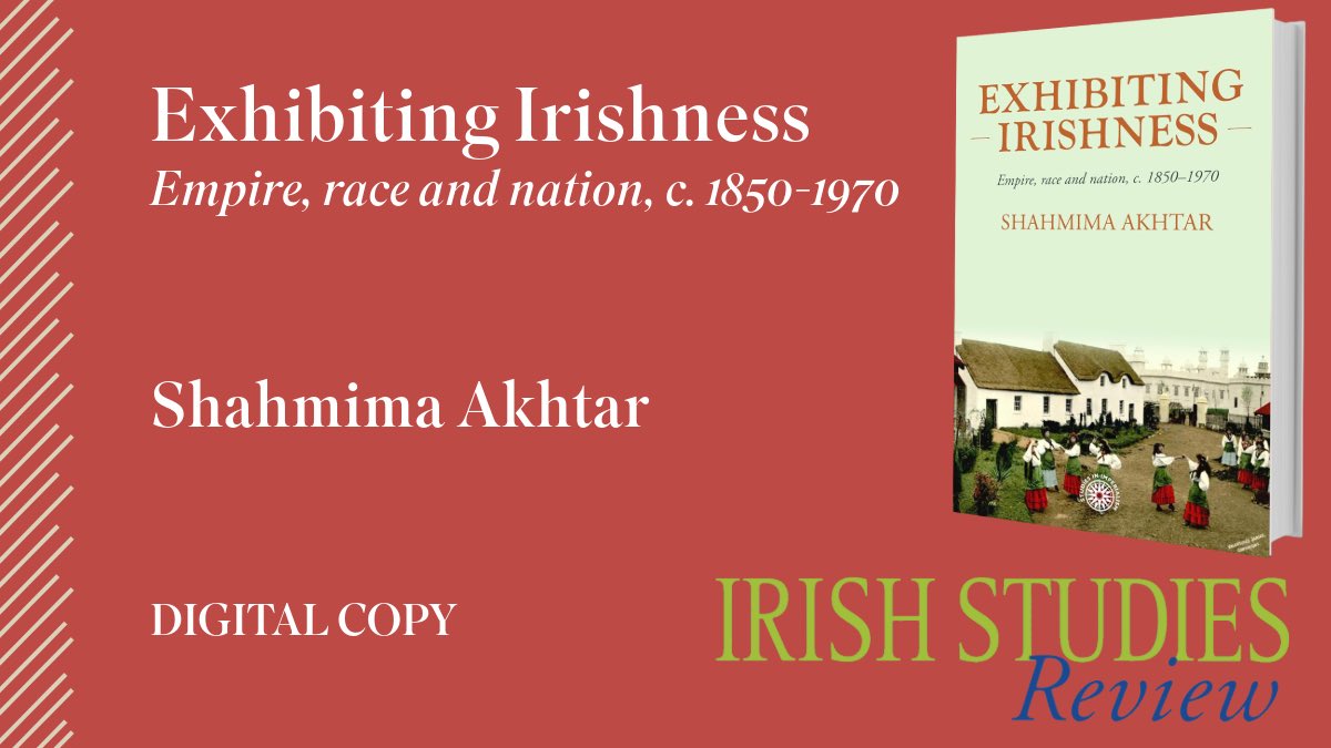 Irish Studies Review (@irishstudiesrev) on Twitter photo 📚New Book Review Opportunity📚
Exhibiting Irishness: Empire, Race and Nation, c. 1850-1970 by Shahmima Akhtar
If you are interested in reviewing this book, please contact us via DM or email us at i.studies@bathspa.ac.uk - we look forward to hearing from you! 📚New Book Review Opportunity📚
Exhibiting Irishness: Empire, Race and Nation, c. 1850-1970 by Shahmima Akhtar
If you are interested in reviewing this book, please contact us via DM or email us at i.studies@bathspa.ac.uk - we look forward to hearing from you!