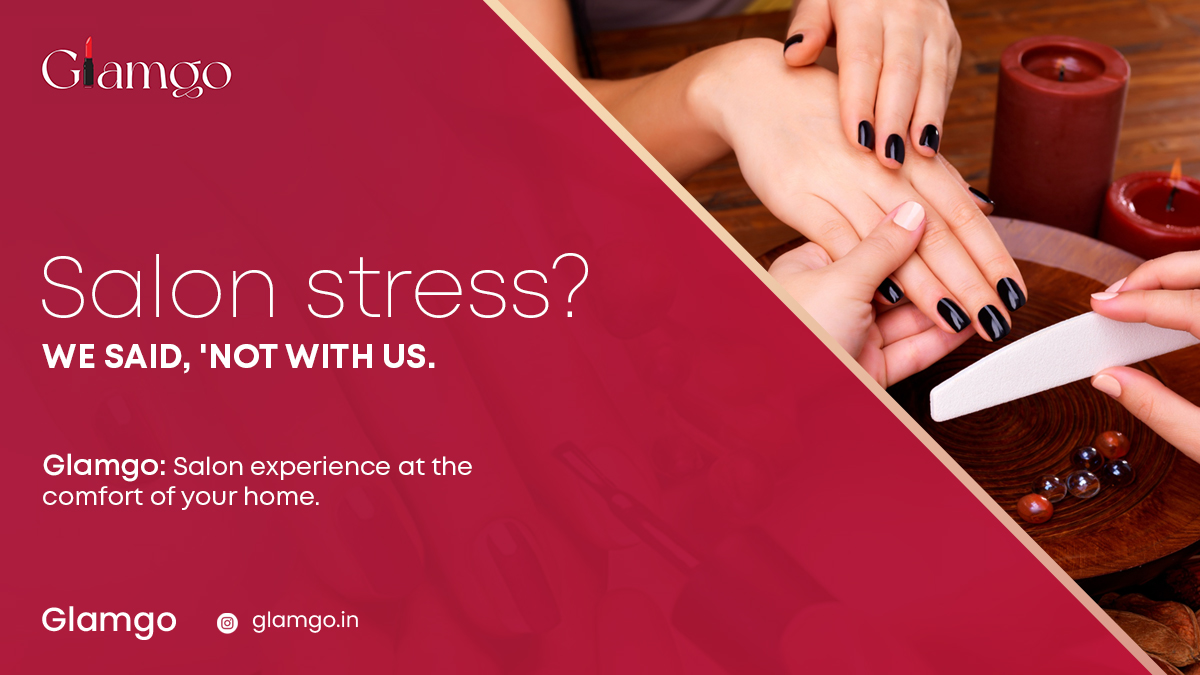 Glamgo_'s tweet photo. Get salon home services with comfort💅
#glamgo #makeservices #homeservices https://t.co/8KYITHib4b