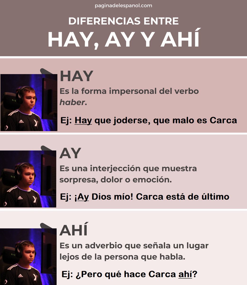 aprende ortografía con carca