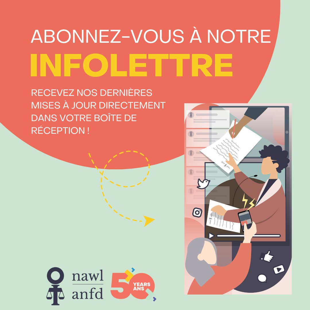 Alors que nous réfléchissons à la façon dont nous nous engageons en ligne tout en restant fidèles à nos valeurs, la meilleure façon de rester en contact avec nous est de vous inscrire à notre infolettre! 

📩Pour recevoir nos mises à jour, abonnez-vous sur lp.constantcontactpages.com/su/tuIIvvh/ANF…