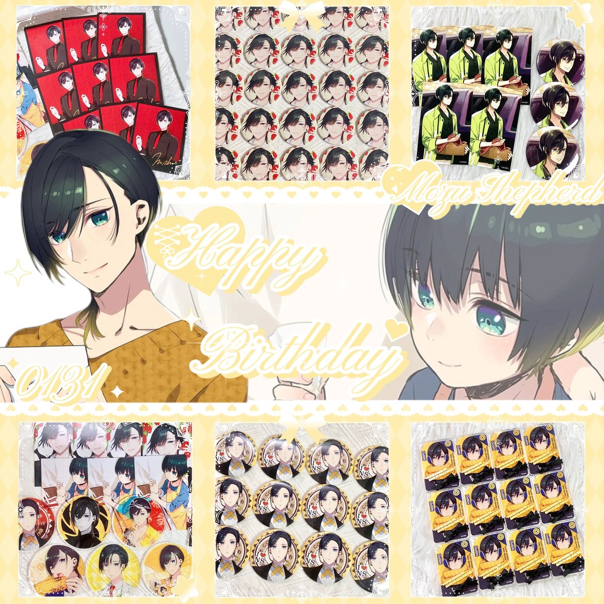 ChuiDiRen_'s tweet image. 💛お誕生日おめでとう💛
今天会和大家一起吃蛋糕庆祝生日吗?🎂
现在正值中国春节假期,也祝你新年快乐~🧨
#1月31日はモズの誕生日
#happyMOZUday
#バスタフェ
#BUSTAFELLOWS