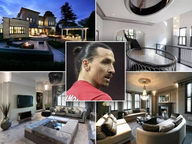 ex-Manchester United striker Zlatan Ibrahimovic house