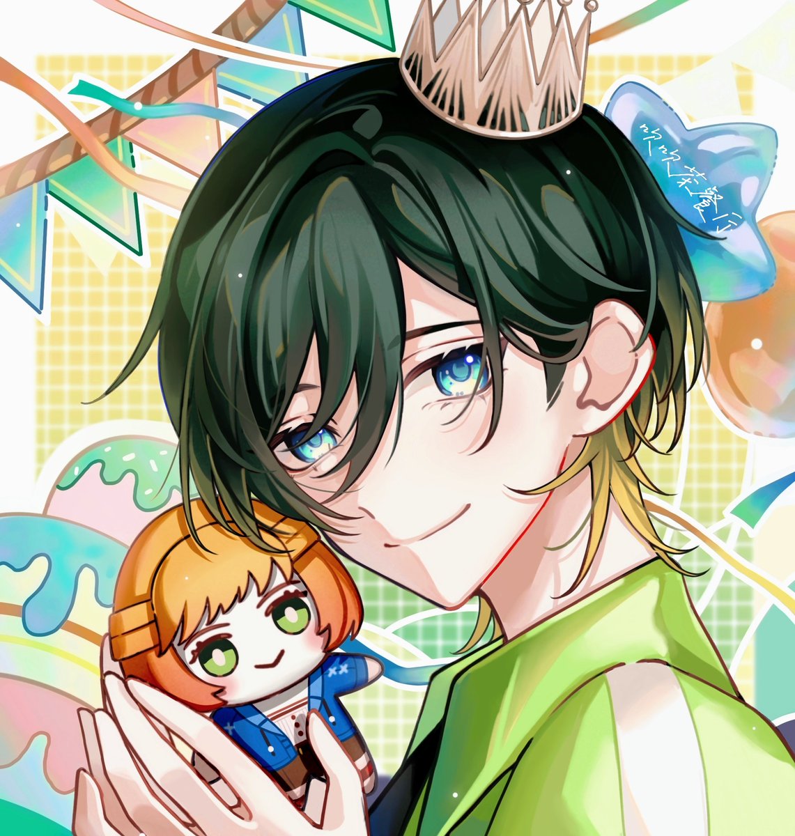 ChuiDiRen_'s tweet image. 今日の主役👑
#BUSTAFELLOWSart
#1月31日はモズの誕生日
#happyMOZUday
#バスタフェ
#BUSTAFELLOWS