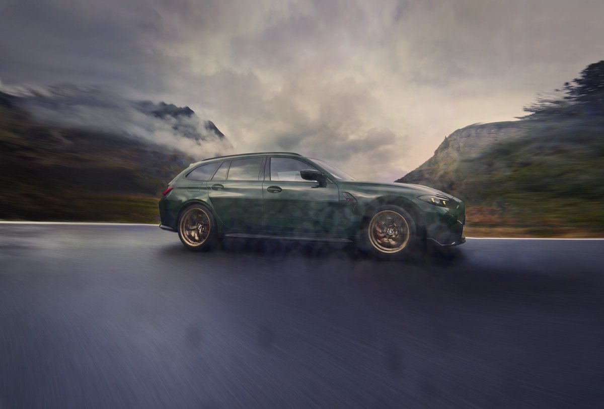 The new BMW M3 CS Touring. Here's what you need to know:
 
🆕 Bespoke chassis tuning.
🆕 Exclusive design features.
🆕 Carbon fibre-reinforced plastic (CFRP) components.
 
🏁 Unadulterated racing-car feeling.
 
The new BMW M3 CS Touring.
#THEM3 #BMW
 
Mandatory information