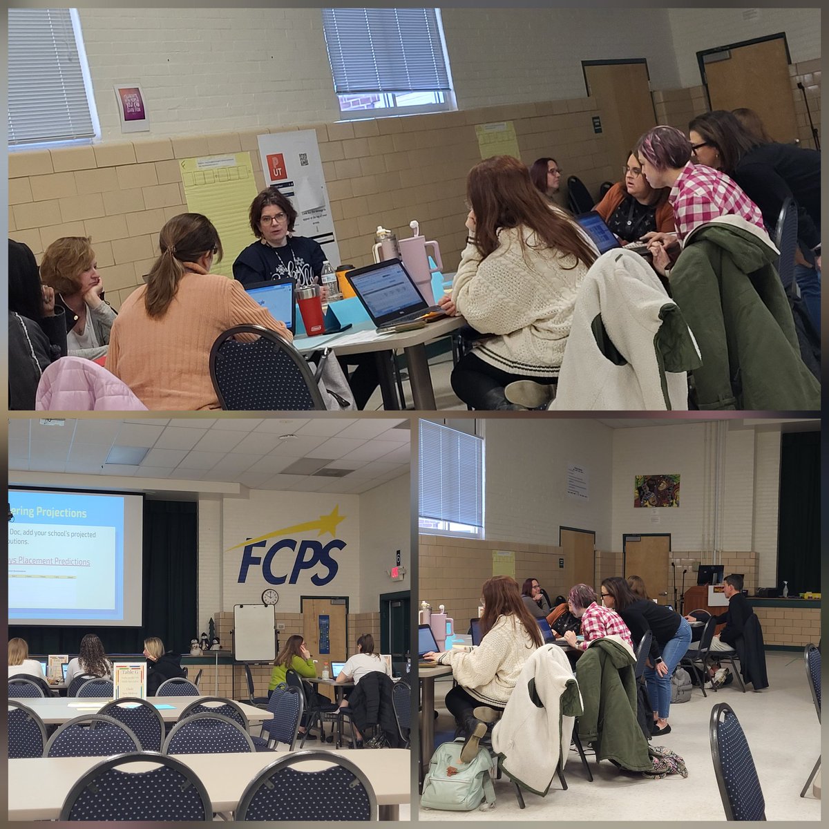 SSislerFCPSmath's tweet image. More exciting collaborative conversations between grade 5 pathways teachers, advanced academics specialists, and elementary and middle school math specialists! Making evidence-informed decisions for supporting our learners! @FCPSCurriculum @JReinhardEdD #fcpssecmath