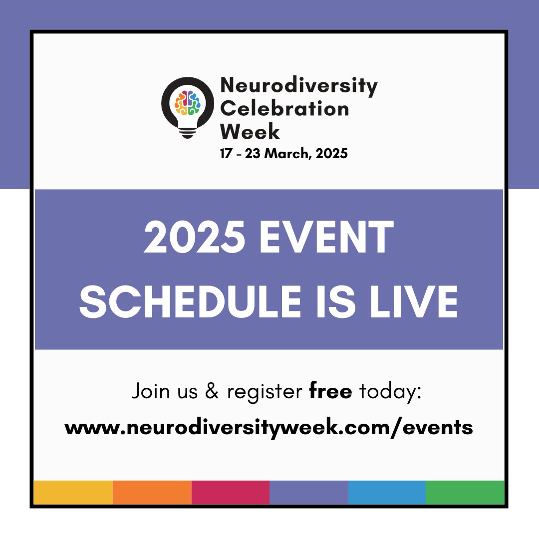 Neurodiversity Celebration Week tweet media