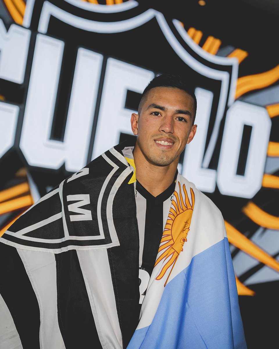 Atletico's tweet photo. Tomás Cuello, o novo atacante do Galo! 🇦🇷🐓 https://t.co/DQycdLuz2V