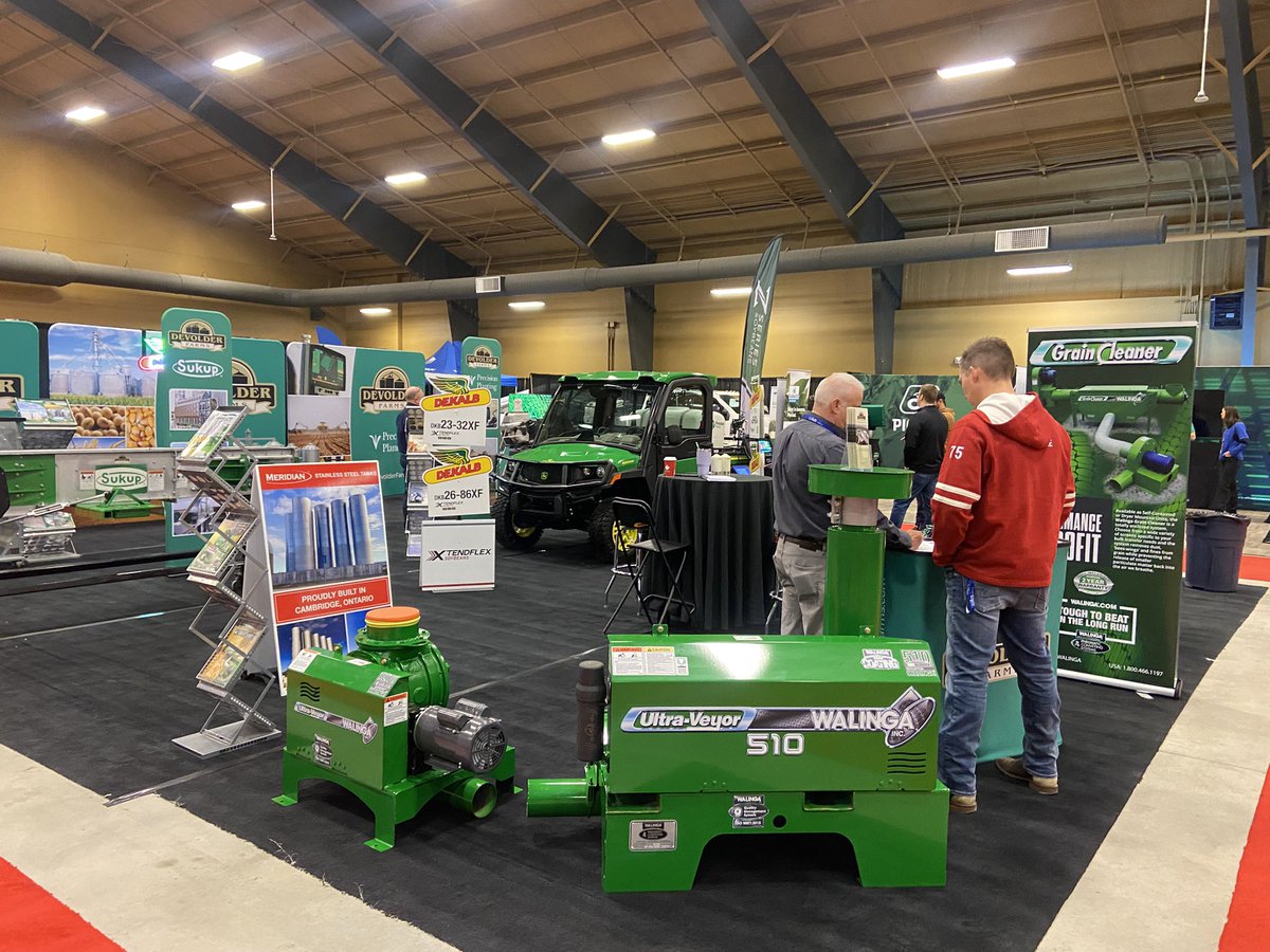 Devolder Farms (@devolderfarms) on Twitter photo How do you move your grain? Chat with the <a href="/DevolderFarms/">Devolder Farms</a> Grain Systems team about #pneumaticconveying solutions from <a href="/WalingaInc/">Walinga Inc.</a>
#toughtobeatinthelongrun #ckfarmshow #ontag How do you move your grain? Chat with the <a href="/DevolderFarms/">Devolder Farms</a> Grain Systems team about #pneumaticconveying solutions from <a href="/WalingaInc/">Walinga Inc.</a>
#toughtobeatinthelongrun #ckfarmshow #ontag