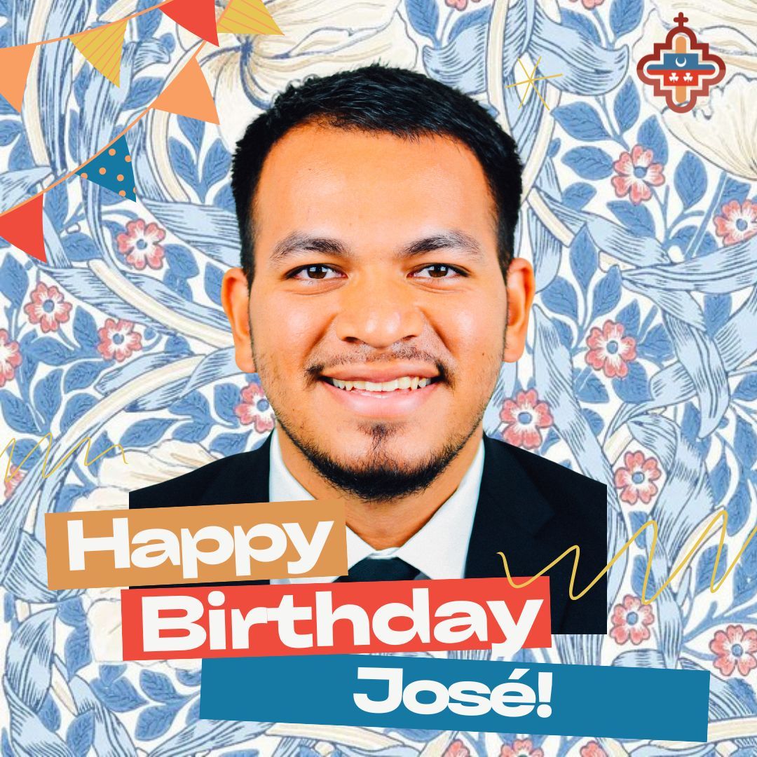 José's might be the ninth seminarian to pray for on his birthday this month, but we never tire of praying for our seminarians! We will pray just as hard for him as we did for the rest. Happy birthday, José!  🎂🙏🙏🙏🙏