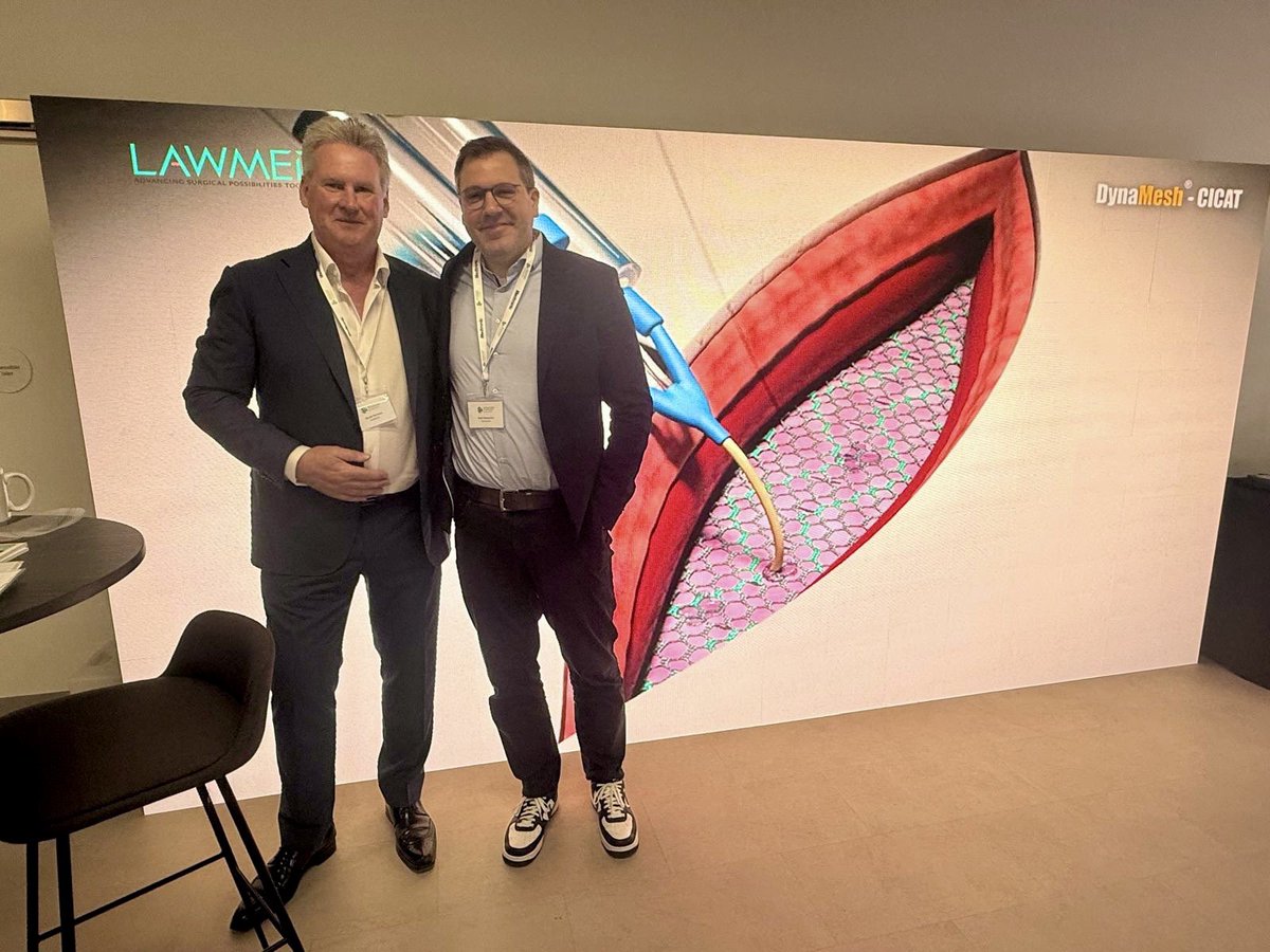 We are thoroughly enjoying #AWRE2025

Don’t miss Dr. Gereon Lill at 10.10am on Friday, who will be talking about the role of vertical fascial traction in abdominal wall surgery.

Stop by our booth to chat to Dr. Axel Dievernich and the team about #PVDF and the unique #IPST mesh.