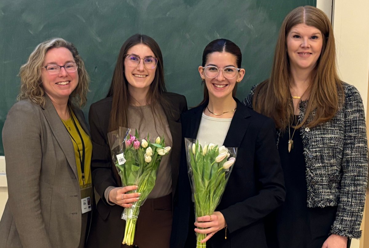Translational Medicine Graduate Program (@tmedqueens) on Twitter photo Congratulations to TMED students, Cassidy Laub, MSc'25 (Candidate) and Sofia Skebo, MSc'25 (Candidate) on your excellent presentations at MGR this morning! <a href="/QueensuDOM/">Queen's U Department of Medicine</a> <a href="/QueensUHealth/">Queen's Health Sciences</a> <a href="/queensgradstudy/">Queen's Graduate Studies and Postdoctoral Affairs</a> Congratulations to TMED students, Cassidy Laub, MSc'25 (Candidate) and Sofia Skebo, MSc'25 (Candidate) on your excellent presentations at MGR this morning! <a href="/QueensuDOM/">Queen's U Department of Medicine</a> <a href="/QueensUHealth/">Queen's Health Sciences</a> <a href="/queensgradstudy/">Queen's Graduate Studies and Postdoctoral Affairs</a>