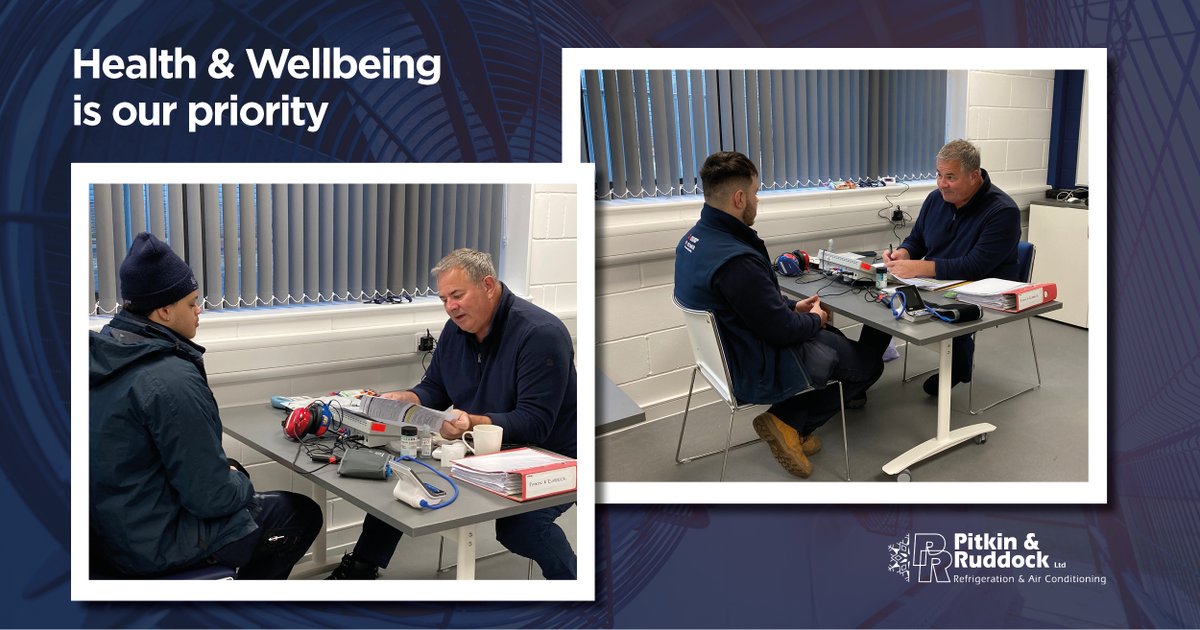 At Pitkin &amp; Ruddock, the health and wellbeing of all our employees is a priority. Which is why we arrange occupational health visits to support the team.

#healthcheck #OccupationalHealth