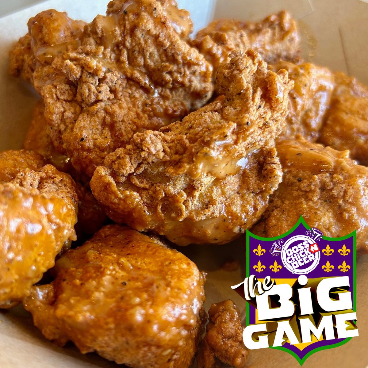 🏈What’s the first thing you’re grabbing for the BIG GAME??
🔸Bone-IN Wings
🔸BONELESS Wings
🔸CAULIFLOWER Wings

🤔 let us know ⬇️

📲AND DON’T FORGET to PREORDER BOSS for the BIG GAME (Feb. 9th!!) 🗓️ 

🔗 PREORDER NOW 🔗 in bio!