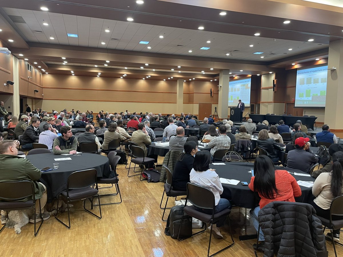Enjoyed the program and conversations at the 27th Arkansas Soil and Water Educational Conference and Irrigation Expo. The ASU Student Union is a great venue, nice being in the Carl R Reng center brought back a lot of old college memory’s!