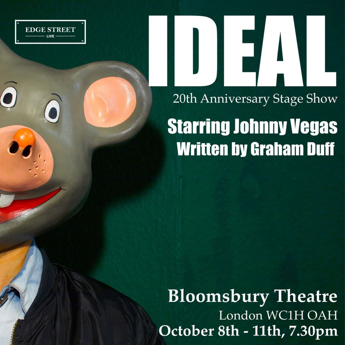 Edge Street Live (@edgestreetlive) on Twitter photo NEW DATES ADDED TO THE IDEAL TOUR AS THE SHOW COMES TO <a href="/bloomstheatre/">Bloomsbury Theatre</a> 🗓
We're excited to announce that the brand new Ideal Stage Show is coming to the capital 🎙
Catch @johnnyvegasofficials's award-winning TV show on-stage🎭
Grab your tickets👇🏼
ucl.ac.uk/bloomsbury-the… NEW DATES ADDED TO THE IDEAL TOUR AS THE SHOW COMES TO <a href="/bloomstheatre/">Bloomsbury Theatre</a> 🗓
We're excited to announce that the brand new Ideal Stage Show is coming to the capital 🎙
Catch @johnnyvegasofficials's award-winning TV show on-stage🎭
Grab your tickets👇🏼
ucl.ac.uk/bloomsbury-the…