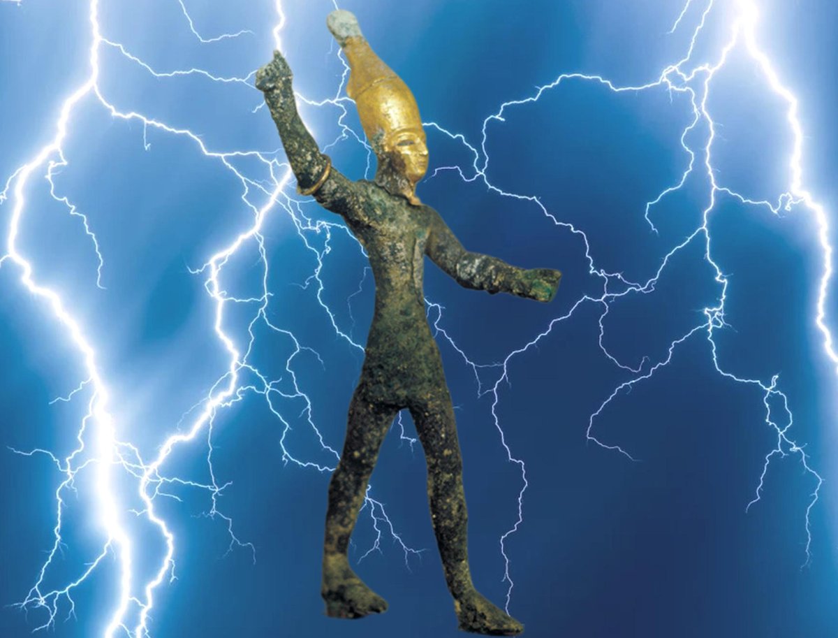 TheTempleofBaal's tweet photo. Baal, Lord of Thunder, was also invoked in oath-taking rituals. In ancient Ugarit, treaties were sealed with solemn vows before Baal, calling upon his wrath if broken. The storm god’s power was not just over nature, but over honor and fate. #TempleOfBaal #AncientRites https://t.co/9DVHWWA5Ai